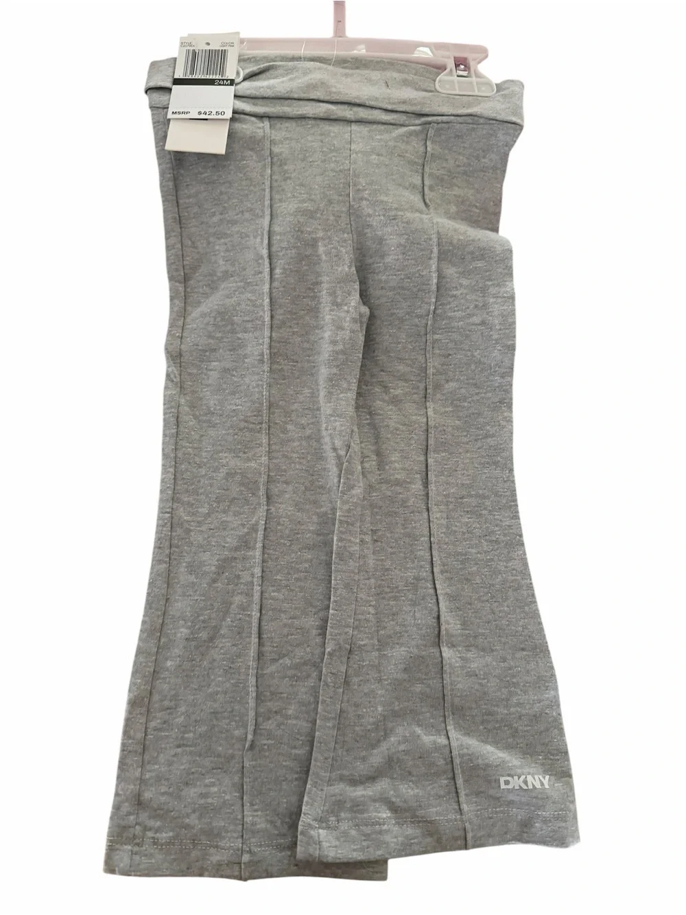 4 piece set DKNY Pink Two-Tone Raglan Tee & Shorts Set